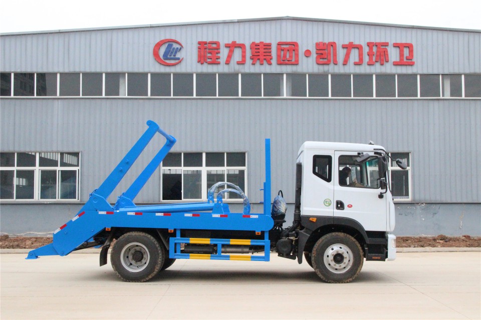 東風(fēng)多利卡湖北程力擺臂垃圾車(chē) (6)