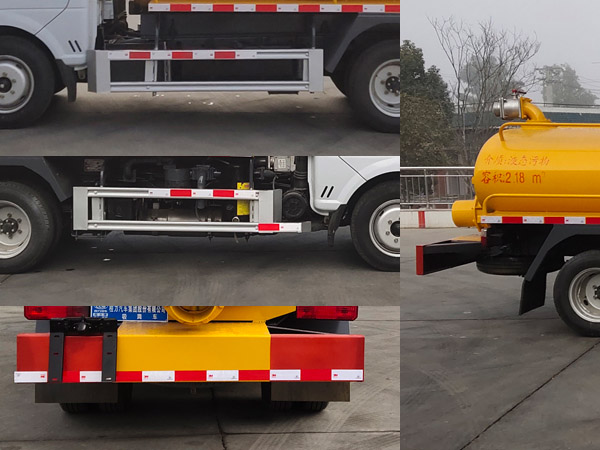 程力牌CL5040GXE6HQ型吸糞車(chē)